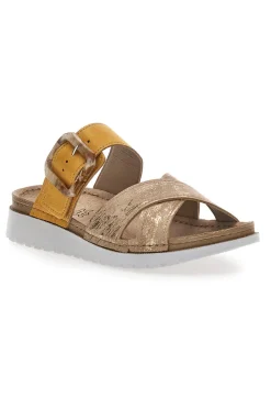 Sandali beige con fibbia comfort Inblu 46 CN