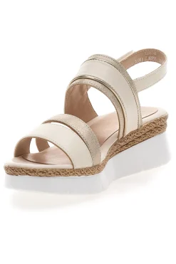 Sandali Beige Con Platform Mariella Burani 51303