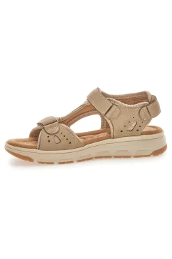 Sandali beige con strappi Relife 68872570701