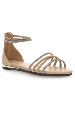 Sandali beige eleganti con cinturino gioiello CAFÉ COST W6