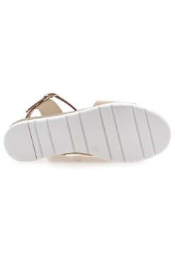 Sandali beige Made in Italy Pittarello look 30816