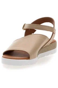 Sandali beige Made in Italy Pittarello look 30816