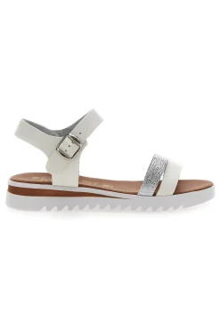 Sandali Bianche Made In Italy Plocadi 001