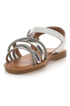 Sandali Bianchi con Cinturino Pitt Kids 392433