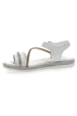 Sandali Bianchi con Cinturino Grazie Girl 14311