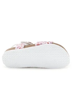 Sandali Bianchi con Stampa Cuori Pitt kids 14609
