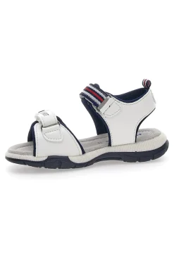 Sandali Bianchi Con Strappi in Velcro Superga 63278