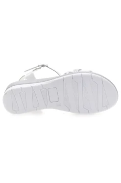 Sandali Bianchi e Argento con Platform Mio Tempo 2495