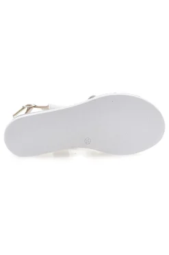 Sandali bianchi Made in Italy Pittarello look B82923