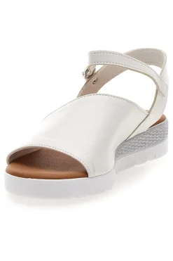 Sandali bianchi Pittarello look 30816