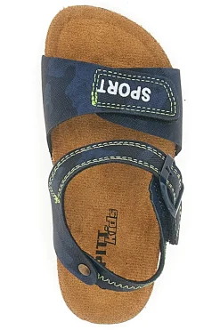 Sandali Blu Camouflage Pitt Kids 14431