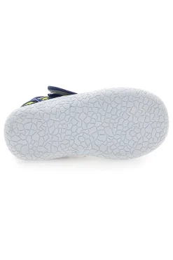Sandali blu con dinosauri gialli punta chiusa PITT KIDS PK2492D