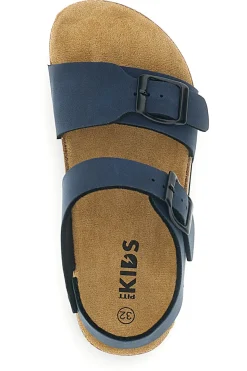 Sandali Blu con Doppia Fibbia Pitt kids 14605