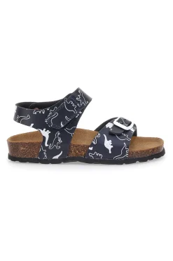 Sandali Blu con Fibbia e Dinosauri Pitt Kids 45289