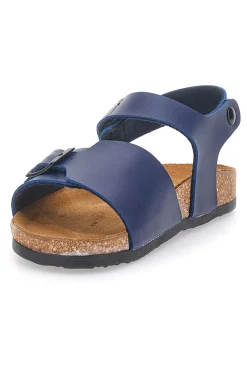 Sandali blu con fibbia e cinturino regolabile Pittarello Bio 257A080SR