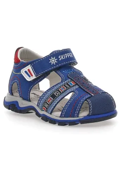 Sandali blu con Velcro Pitt Kids 14356