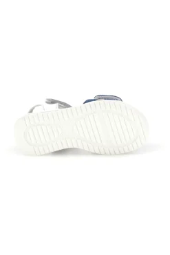 Sandali Blu e Argento con Applicazione Cuore Grazie girl 218593