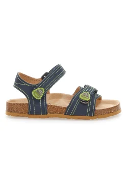 Sandali Blu e Verdi Casual da Bimbi Asso 64135