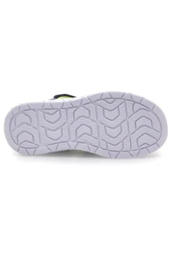 Sandali blu e verdi con strappo Pitt kids K25506