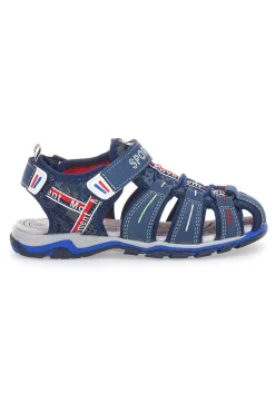 Sandali blu fisherman con Velcro Pitt Kids 14116