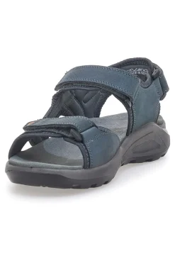 Sandali blu sportivi traforati con strappi Fly Dynamic FD505