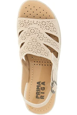 Sandali Classici Beige Prima Riga 9132
