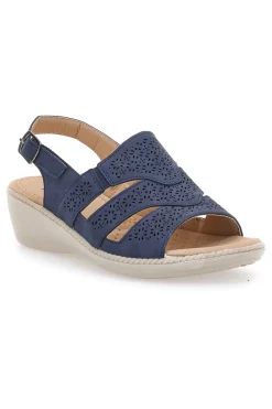 Sandali Classici Blu Prima Riga 9132