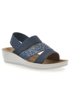 Sandali con Elastico Jeans Eco Bio J532404