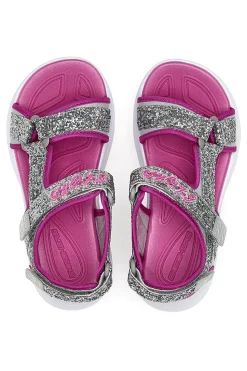 Sandali con Luci Skechers Glimmer Kicks Glittery Glam Rosa