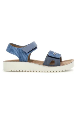 Sandali con Platform Eco Bio 231407 Blu
