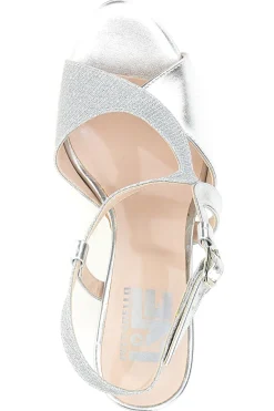 Sandali con Tacco Alto Argento Pittarello Love 4580