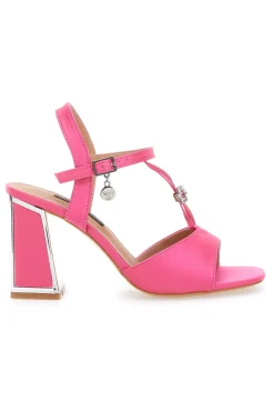Sandali con Tacco Gmv 348 Rosa