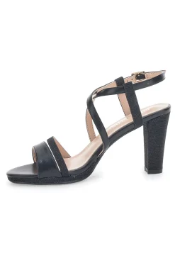 Sandali con Tacco Neri First Lady 421