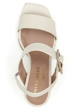 Sandali con Tacco Pittarello Couture 210 Panna