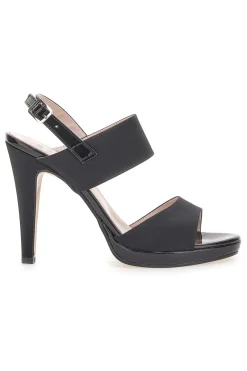 Sandali con tacco Pittarello Love 722 Neri Raso