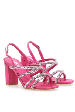 Sandali con Tacco The First 1806 Rosa