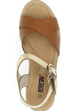 Sandali Cuoio con Platform Energy 421