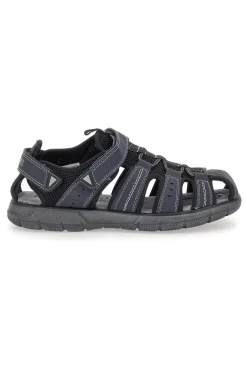 Sandali Fisherman Blu Con Strappo Canguro 1013