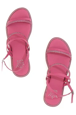 Sandali Flat Pushy Wamp 1830 Rosa