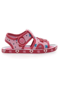 Sandali fuxia in tessuto Pitt Kids PK2871A