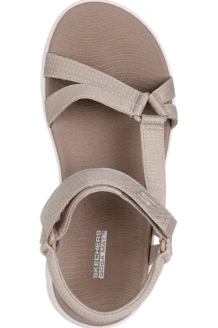 Sandali Impermeabili Taupe con Cinturino Regolabile