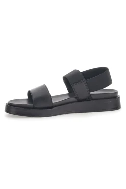 Sandali in Vera Pelle Nera Pittarello 28067