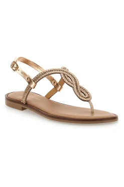 Sandali Infradito Oro Rosa da Donna Le Havre Paris 5418