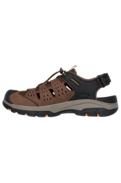 Sandali Marroni Con Punta Chiusa SKECHERS TRESMEN MENARD