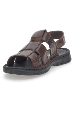 Sandali Marroni Semiaperti da Uomo Pittarello Eco 7985