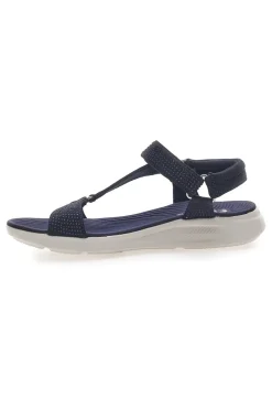 Sandali Navy con Tomaia Elastica Effetto Corda THE FIRST ACTIVE 6