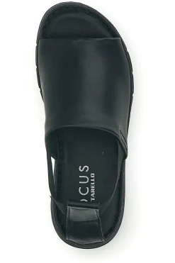 Sandali neri con fascia ampia Pittarello focus 3324302