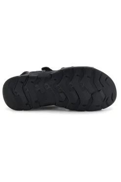 Sandali neri con strappi in velcro Jerpoint CN20