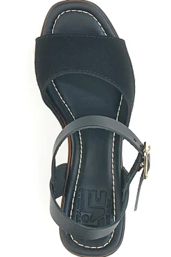 Sandali Neri con Tacco Alto Effetto Legno PITTARELLO LOVE 35021