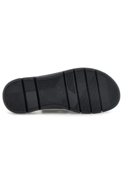 Sandali neri in pelle Pittarello focus 3324229